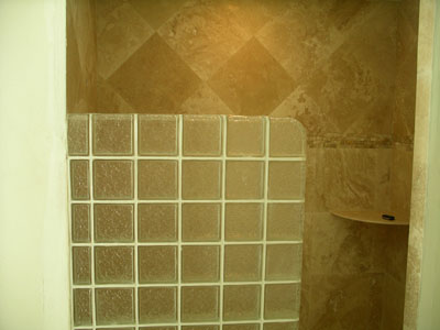 Glass Blocks - shawer