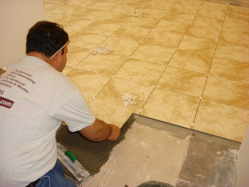 Picture of Porcelain Tile Installation by Adilson Andrade